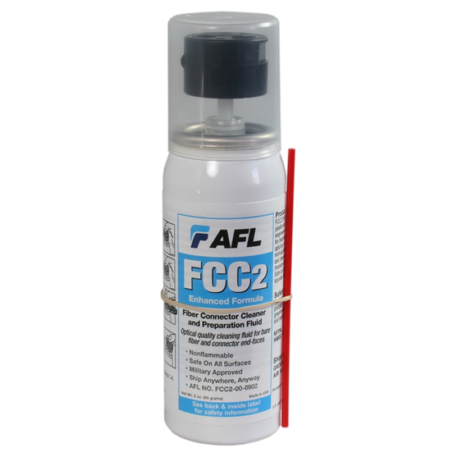 Dedicated fiber optic connector cleaning fluid (AFL FCC2)